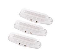 PartyKindom 3 pièces Pickup Bobbin Transparent pour Guitare Accessoires de Micro Humbucker avec Vis pour Fabricants de Micros