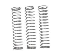 PartyKindom 3 pièces Ressorts pour Pistons de Trompette Durables Acier Inoxydable de Accessoires Portables pour Montage de Boutons Compatibles Plupart des Trompettes