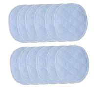 PartyKindom 30 pièces Coussinets Dallaitement Réutilisables Coton Lavable Fuite Protection Confortable des Mamelons pour Maternité