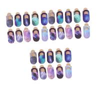 PartyKindom 30pièces Cache Webcam Autocollants Anti-confidentialité pour Téléphones Tablettes Et Ordinateurs Pratique Et Discrète Mix De Couleurs Étoilées Accessoire pour Vie Privée