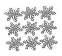 PartyKindom 30pièces Flocons De Patchs Épingles à Cheveux Diy Décorations Épingles à Cheveux Pour Accessoires Vestimentaires Accessoires Artisanat