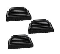 PartyKindom 3pièces Brosse De Nettoyage pour Grill Accessoire BBQ Portable avec Éponge Brosse À Main pour Éliminer Les Résidus De Cuisson Outil De Nettoyage Pratique pour Barbecue Et Four