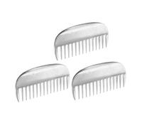 PartyKindom 3pièces Brosse De Toilettage Pour Chien Et Chat Peigne Démêlant Anti-enchevêtrement Outil De Massage Pour Animaux De Compagnie Statique Poignée Confortable