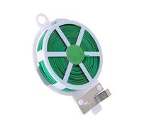 PartyKindom 3rouleaux Attaches Torsadées Fil de Fer pour Plantes Supports Réutilisables pour Câbles de Fleurs Accessoires de Jardinage