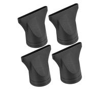 PartyKindom 4 Pièces Accessoires pour sèche-cheveux buse étroite pour sèche-cheveux accessoire pour sèche-cheveux buse de séchage des cheveux accessoires sèche-cheveux Plastique Noir