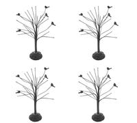 PartyKindom 4 Pièces Arbre Miniature Halloween Branche Nue Fer Décor