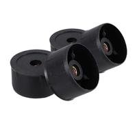 PartyKindom 4 Pièces Bouchons de Trou en Plastique Noir, pour Arbre à Chat, Accessoires Robustes et Sûrs pour Poteau Griffoir M8, Pièces de Remplacement Adaptées aux Activités de Grattage