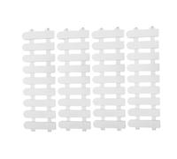 PartyKindom 4 pièces Clôture Extérieure pour Tortues Plastique Résistant Aux UV Enclos Sécurisé et Spacieux pour Reptiles et Petits Animaux Installation Facile Gazon ou Sable