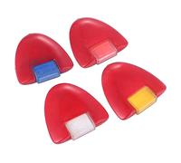 PartyKindom 4 Pièces Craies de Couture Forme de Cœur Accessoires Pratiques pour Marquage Textile Craie de Tailleur Blanc Rouge Bleu Jaune