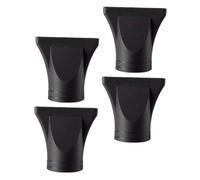 PartyKindom 4 Pièces Embouts Concentrateurs Plastique Haute Résistance Chaleur pour Sèche Cheveux Embout Bec Canard pour Coiffage Diffuseur Étroit Outil Professionnel Salon et Usage Domestique