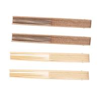 PartyKindom 4 Pièces Kit DIY Cadre Éventail Pliant Cadre Robuste et pour Artisanat Ouverture pour Débutants et Projets Créatifs et Événements Culturels