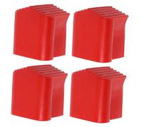 PartyKindom 4 pièces Lot de Embouts Antidérapants pour Déchelle Protection Durable et Facile à Installer Compatible avec Divers Modèles Accessoires de Sécurité pour Échelles