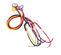 PartyKindom 4 Pièces Stéthoscope Garçon Fille Plastique DIY Accessoires Infirmière Jeu Rôle Médecine Éducatif