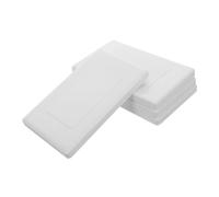 PartyKindom 4 Plaques De Recouvrement De Boîte Électrique Pour Boîtes De Jonction Murales, Protection Des Fils, Installation Facile, Pour Salle De Séjour Cuisine