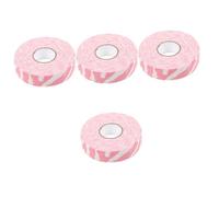 PartyKindom 4 Rouleaux De Ruban Adhésif pour Hockey Glace Ruban Adhésif pour Chaussettes De Hockey Ruban Adhésif pour Sport en Tissu Ruban Adhésif Transparent pour Hockey Ruban