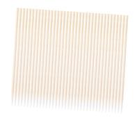 PartyKindom 400 pièces Coton Tiges à Pointe Fine Bois pour Nettoyage des Cils et Maquillage Accessoires Sans Peluches pour Usage Salon et Domestique