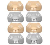 PartyKindom 4paires Protège-orteils Pour Femmes Embouts De Chaussures Pour Talons Hauts Couvre-embouts Métalliques Réparation Rapide Et Facile