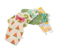 PartyKindom 4pièces Couches Réutilisables pour Perroquets Calopsittes Et Petits Oiseaux Combinaisons De Vol Lavables pour Cage Et Extérieur