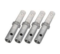 PartyKindom 4pièces Goupilles De Couplage pour Échafaudage Accessoires Robustes Galvanisé pour Systèmes De Mobilité Installation Rapide Et Sécurisée Compatible avec Divers Modèles