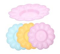 PartyKindom 4pièces Lot De Plateaux à Œufs Plastique Rangement Pratique Antichoc Boîtes De Stockage Œufs Réutilisables Et Écologiques Couleurs Aléatoires