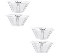 PartyKindom 4pièces Range Hood Oil Cup Plastique Récipient De Collecte Huile Pratique Pour Hotte De Cuisine Et Réutilisable Facile à Installer Nettoyer