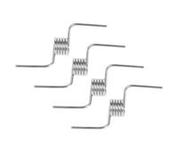 PartyKindom 4pièces Ressorts Pour Porte De Réfrigérateur Acier Au Lot De Support Pour Charnière Et Diviseur De Porte Verticale Accessoires Compatibles Pour Françaises