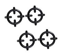 PartyKindom 4pièces Support De Casserole Inoxydable Anneaux Réducteurs Pour Cuisinière à De Plaques Pour Pot De Café Et Lait Accessoires De Cuisine Pratiques