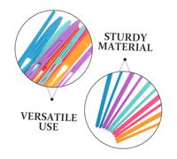 PartyKindom 5 Ensembles Passe Lanières Longs pour Élastiques Outils de Couture Multifonctions pour Bandes Élastiques Bracelets Pantalon Accessoires Diy pour Projets de Couture et Artisanat