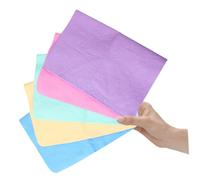 PartyKindom 5 pièces Serviettes de Bain pour Animaux Ultra Absorbantes Serviettes Séchage Rapide et Durables pour Chiens et Chats Résistantes pour Propriétaires de Petits Couleur Aléatoire