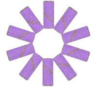 PartyKindom 50 Pcs Mini-bandes de Ponçage pour Ongles en Acier Tungstène, Grain 240, pour Manucure et Pédicure, Adapté pour Ponçage et Meulage en Salons de Beauté