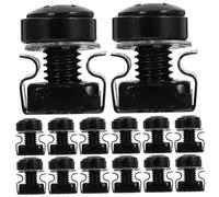 PartyKindom 50 pièces Écrous à Cage pour et Armoire Réseau Accessoires de Fixation pour Vis de Montage Rack Remplacement Pratique pour Équipements