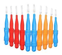 PartyKindom 50pièces Brosse Interdentaire Moyenne Pour Nettoyage Domestique Et Portable Accessoires Dentaires Compacts