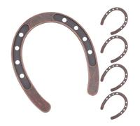 PartyKindom 5pièces Décoration Murale Métal Forme De à Cheval Ornements Vintage Style Pour Intérieur Salon Chambre Bureau