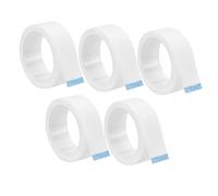 PartyKindom 5rouleaux Ruban Adhésif pour Extensions de Cils de Bande Tissu Non Tissé Hypoallergénique et Respirante