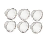 PartyKindom 6 pièces Infuseurs à Thé Acier Inoxydable Filtre Maille Fine Accessoires pour Théière Maison et Bureau