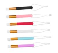 PartyKindom 6 Pièces Mini Ink Paint Brushes For Precise Blending And Smooth Color Transitions Compact And Portable Tools For DIY Scrapbooking Card Making