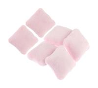 PartyKindom 6 pièces Scale Mini House Decor Realistic Mini Pillows for Doll Furniture Accessories