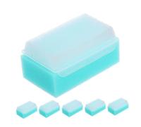 PartyKindom 6 Pièces Sensory Brushes Set For Therapy And Tactile Development Soft Flexible Bristles For Calming Lightweight And Hair Bath Scrubber