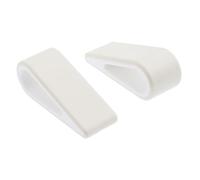 PartyKindom 6 Pièces Support Rehausseur Support Radiateur Stockage Mini Hauteur Béquille Refroidissement Vertical Glissement Surélevé Blanc Accessoires Support pour Ordinateur Portable
