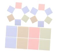 PartyKindom 600 Feuilles Bloc Notes Adhésifs Colorés Autocollants Mémos Auto Adhésifs pour École Bureau Maison Fournitures de Bureau Pratiques et Inspirantes