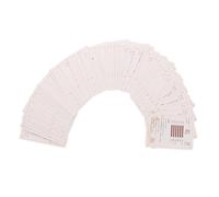 PartyKindom 64 Pièces Kit de Divination I Ching Cartes Anciennes Outils Spirituels pour Guidance et Développement Personnel