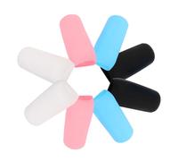 PartyKindom 8 Pièces Manchon étanche en silicone bouteilles produits format voyage flacon de voyage bouteille voyage manchons de conteneur de voyage en silicone housses de conteneurs de voyage