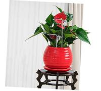 PartyKindom 8 pièces Supports de Plantes avec Anneaux pour Plantes Grimpantes et Fleurs Tuteurs pour Jardin Extérieur Support Robuste pour Tiges Adapté Aux