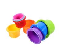 PartyKindom 8pièces Coupelles Jouets pour Lapin Cache-Nourriture Tasses à Empiler Jouet Tasse pour Lapin Tasse Porte-Nourriture