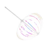 PartyKindom à Bulles Arc Ciel pour Garçon Fille de Jeu Sensoriel à Main pour Fêtes Outil et Captivant pour Cercles Enchanteurs Illusions de Bulles pour Tout Petits Jeux Extérieur