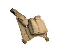 PartyKindom à Jambe Toile pour Homme et Femme Pochette de Voyage Multifonctionnelle pour Vélo Camping et Activités de Plein Air de Rangement Pratique et Respirant