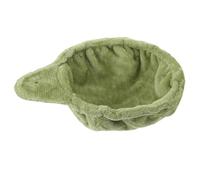 PartyKindom Accessoire Hamac pour Chat Vert, Lit Suspendu en Peluche Légère Anneau en Acier, Installation Facile, pour Arbre à Chat et Cages pour Petits Animaux