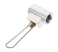PartyKindom Adaptateur Valve Gaz Températures Extrêmes pour Camping Connecteur Convertisseur Cartouche Plat Collecteur Gaz pour Réchaud Extérieur