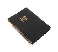 PartyKindom Agenda Académique Portable Planificateur et Hebdomadaire avec Calendrier Carnet Organisation Anglais pour Bureau et École et des Objectifs