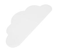 PartyKindom Autocollant pour Tableau Blanc Effaçable Nuage Blanc, Support Adhésif, Écume et Fer, Effaçable à Sec, pour Espace Artistique Garçon et Filles et Planning de Classe